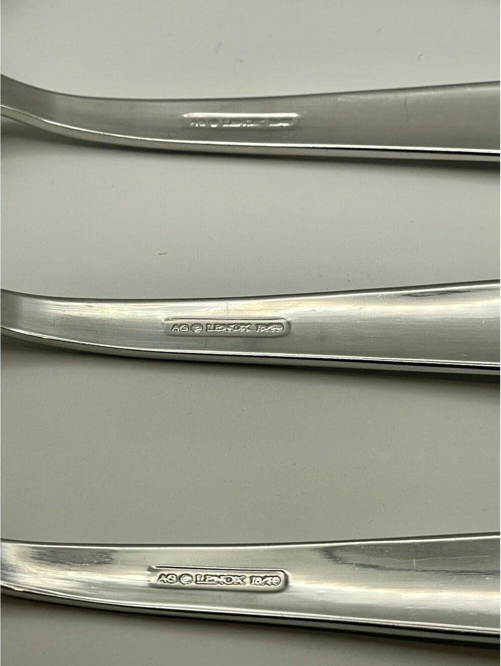 (7) Lenox ACCOUTREMENTS Stainless 18/10 Place Spoon Lot ~ 7”